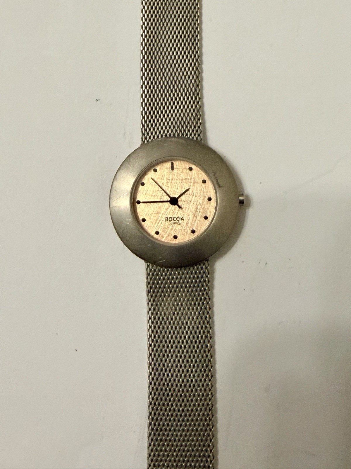 Boccia Titanium Quartz Japan Movement Ladies Wristwatch