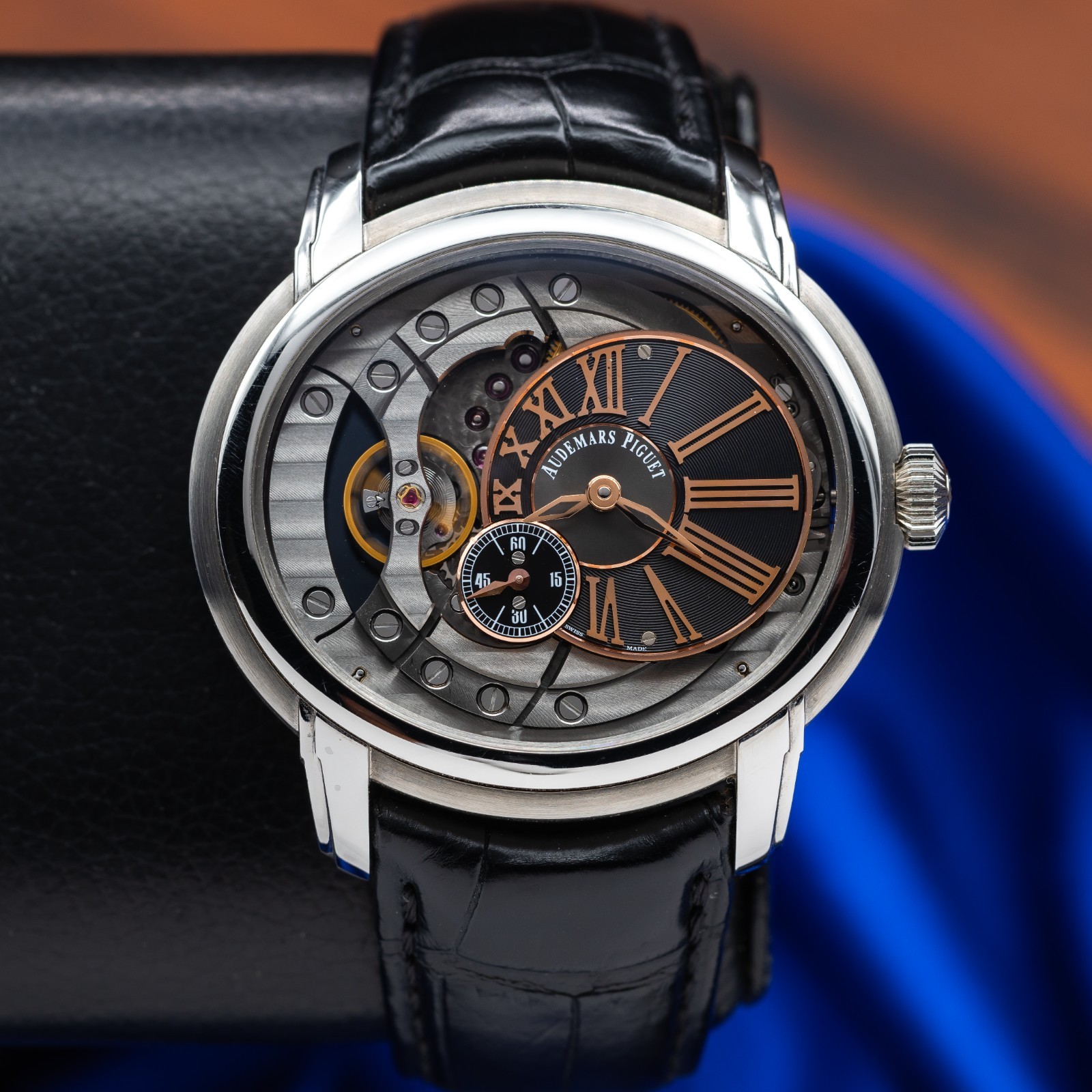 AUDEMARS PIGUET Millenary Skeleton Dial 15350ST.OO.D002CR.01
