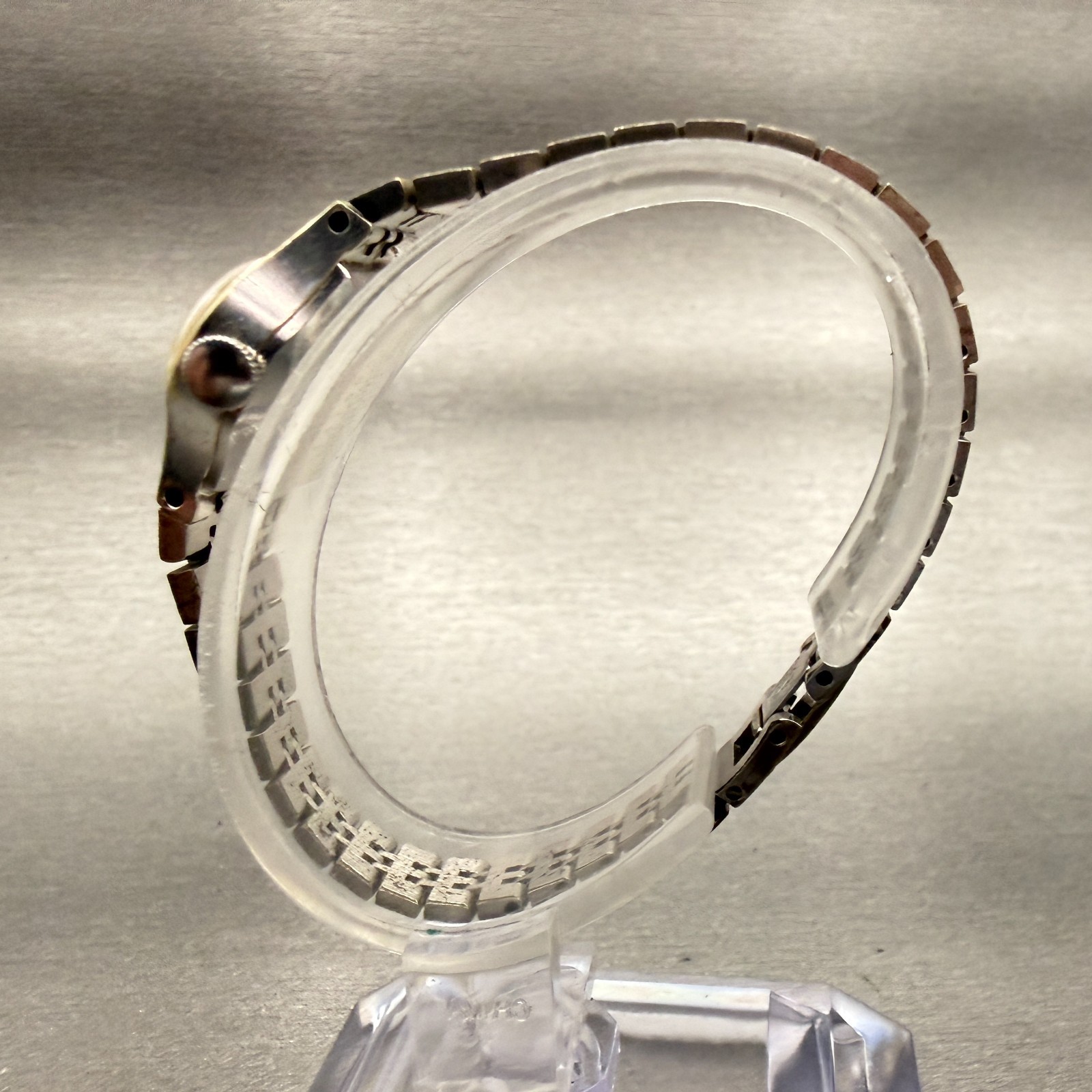 Seiko Watch Women 17mm Silver Dial Silver Tone Oval 11-7619 Vintage Works Manual