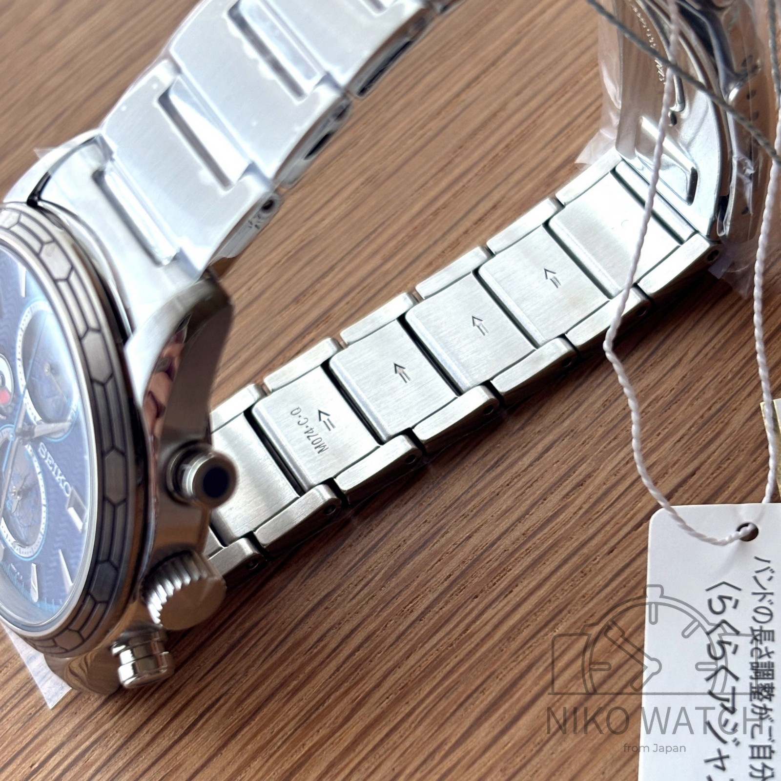 SEIKO x Pokemon Solar Chronograph Watch Blastoise blue SBPY162 Limited 700 [New]