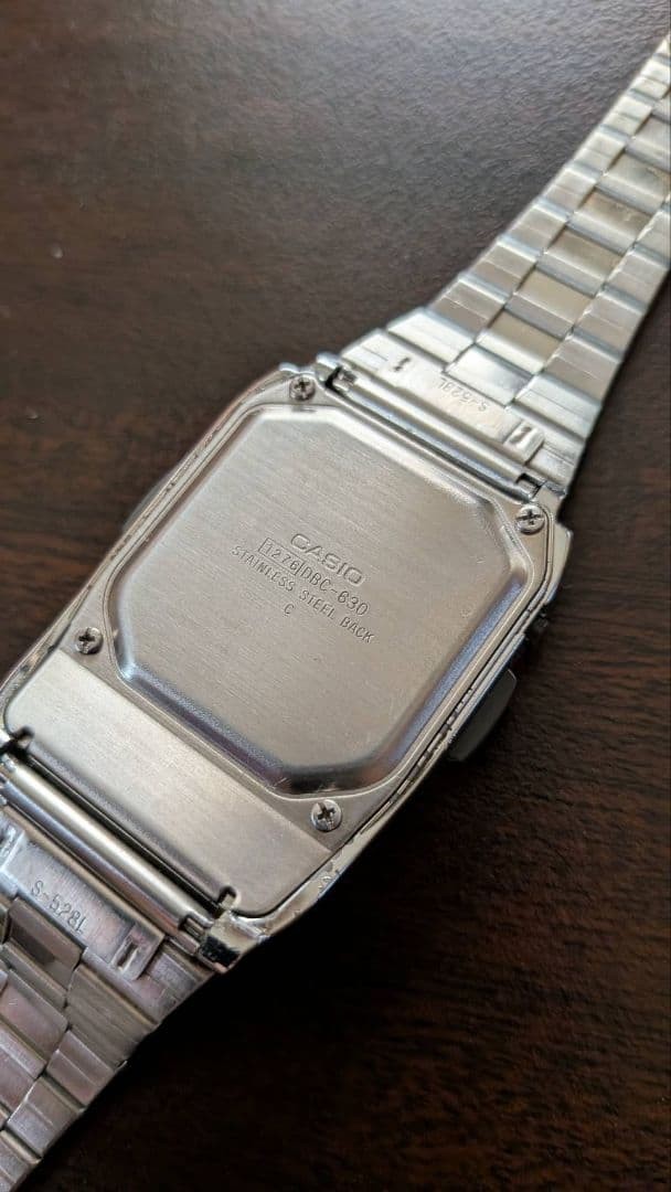 CASIO DBC-630 Data Bank Calculator Men’s Watch Retro Vintage
