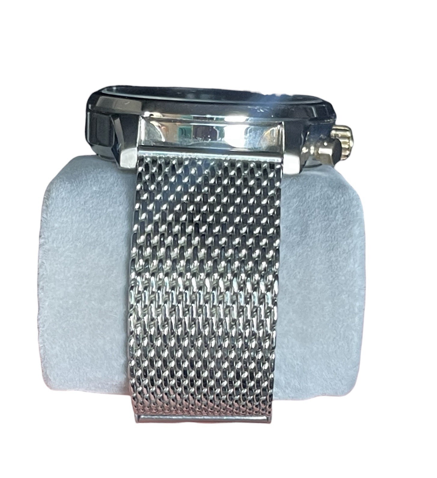 Citizen Eco-Drive Chronograph Watch Stainless Steel Mesh Bracelet WR100m