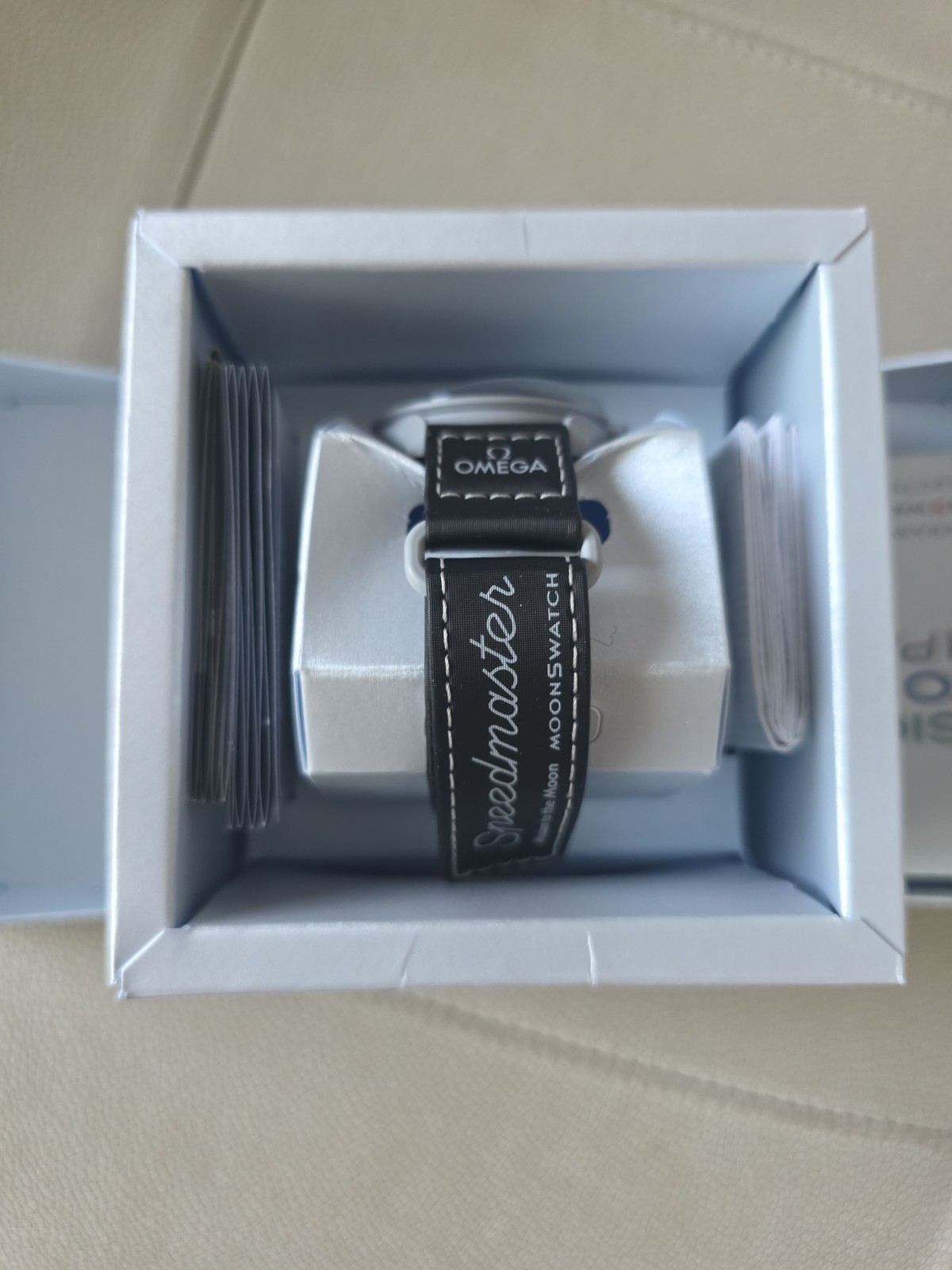 OMEGA x Swatch MoonSwatch MISSION TO EARTHPHASE Chronograph Moon Phase