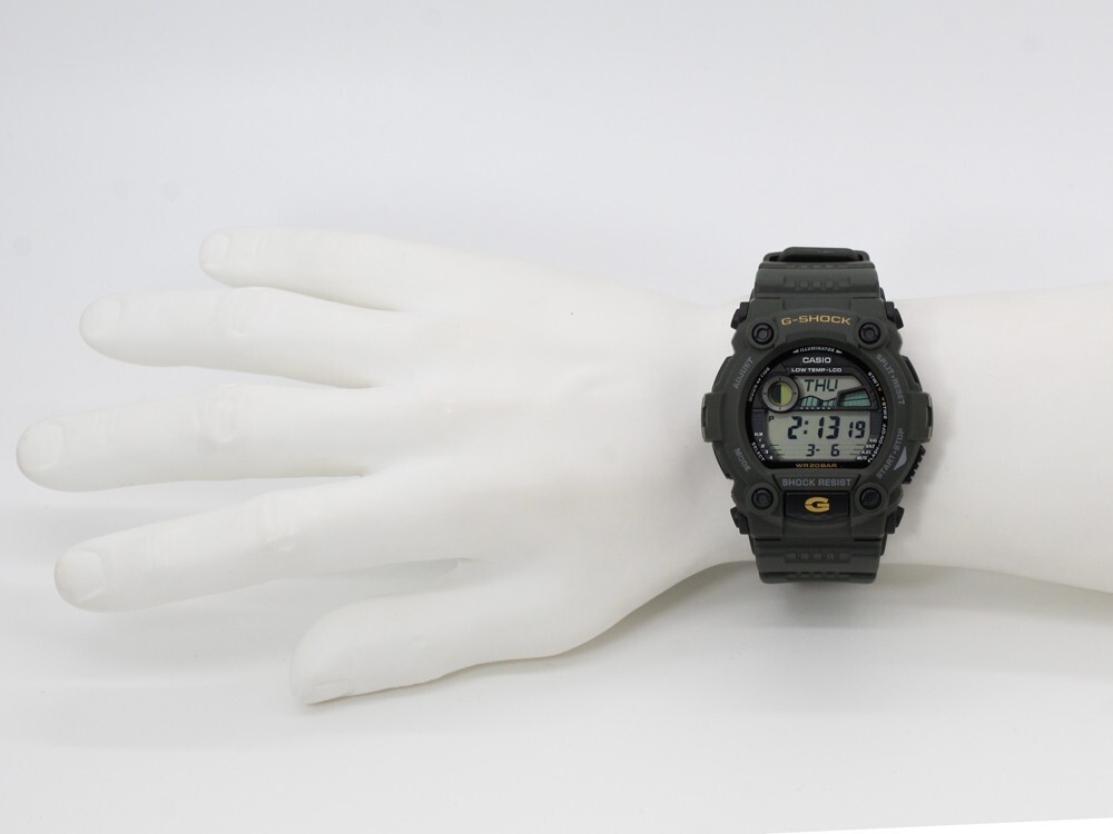 CASIO G-SHOCK G-7900-3 Digital Quartz Shock-Resistant Clear Black