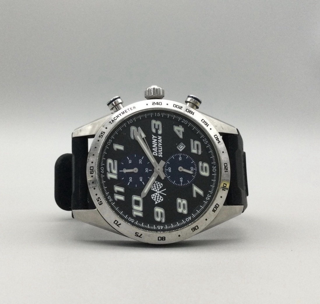 Szanto ICON Danny Sullivan Signature Series Chronograph 43mm Quartz Watch Box