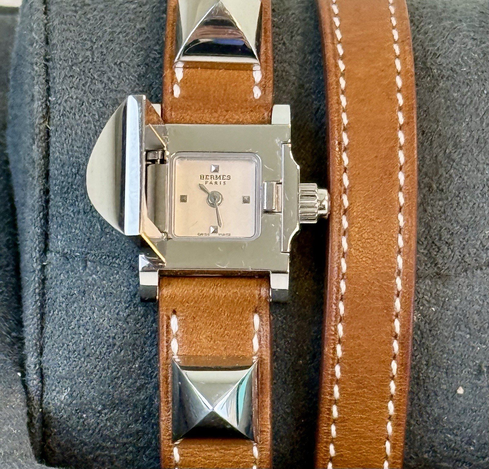 HERMES MEDOR MINI DOUBLE TOUR WATCH/BEACELET