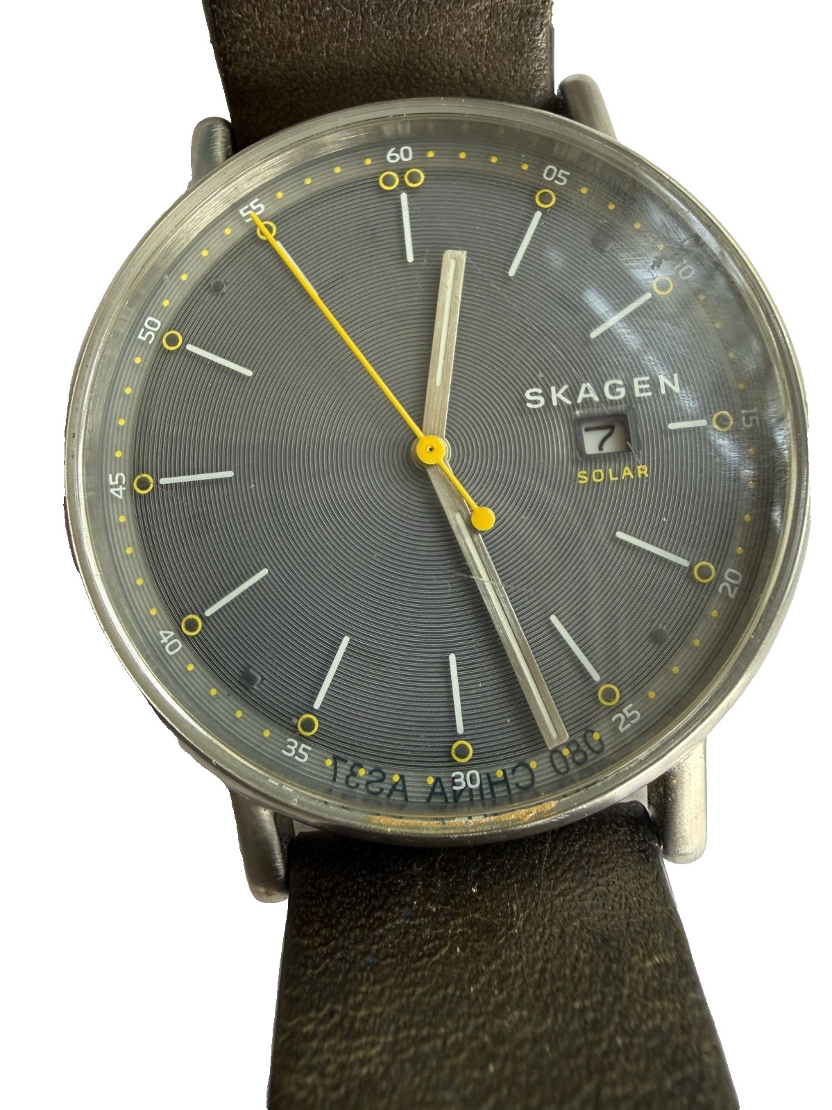 mens Skagen solar powered dress watch
