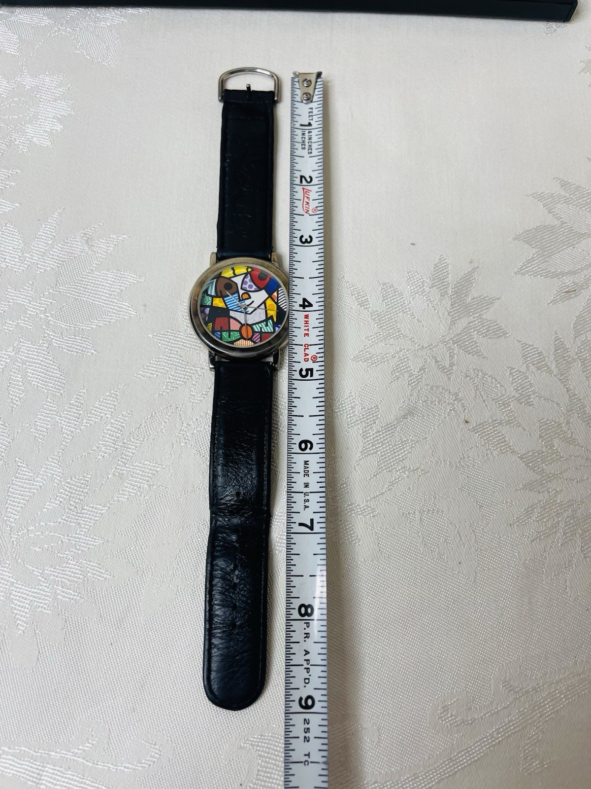 SUPER RARE 1993 ROMERO BRITTO “Big Eyes” Neo-Pop Art Watch 464/1500 Works Great