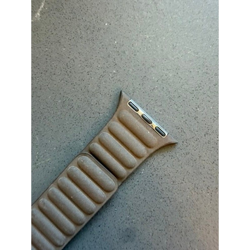 Apple Watch Sport Band 42mm Soft Gray Silicone Strap Size S/M