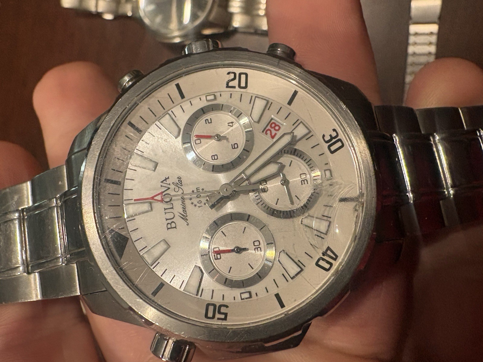 Watch Lot Bulova Marine Star Apple Watch Vintage Men Women’s Watches