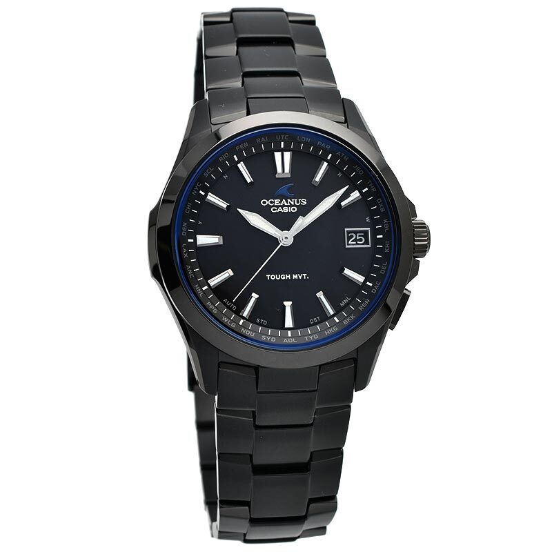 Casio Oceanus OCW-S100B-1AJF Radio Solar Black 41.5mm Watch