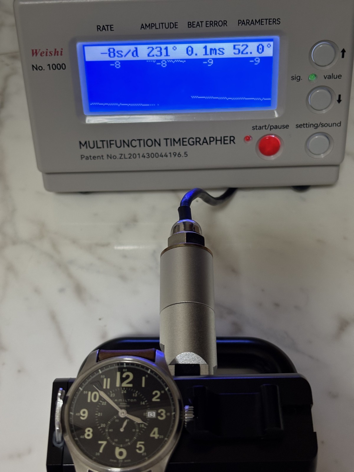 [NEAR MINT /Full set] HAMILTON Khaki Field Officer H706550 Automatic Men’s Watch