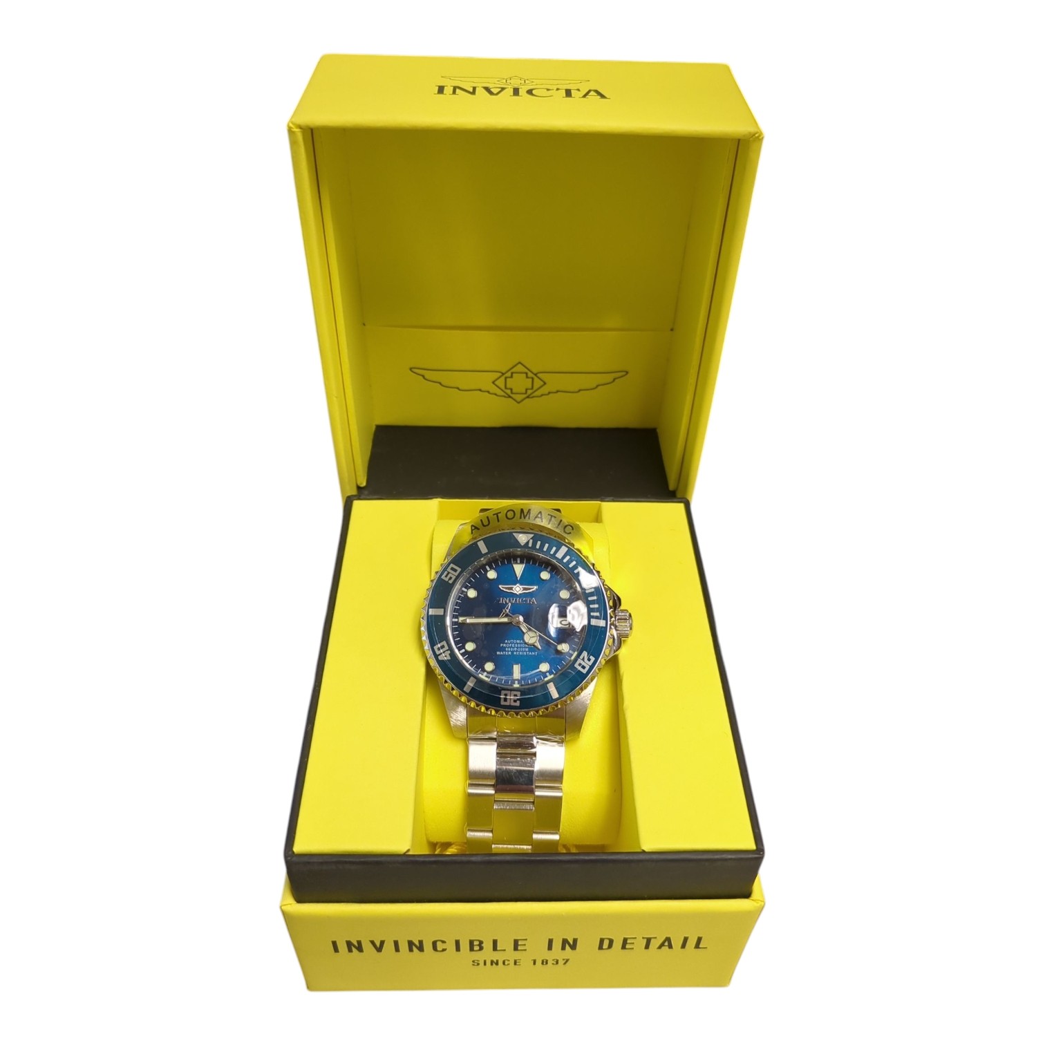 Invicta Men’s Pro Diver Stainless Steel Automatic Watch, 44mm, 36972