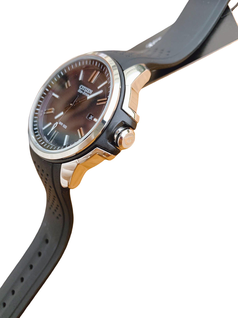 Citizen AR Eco-Drive Black Dial Men’s Watch AW1150-07E New In Box