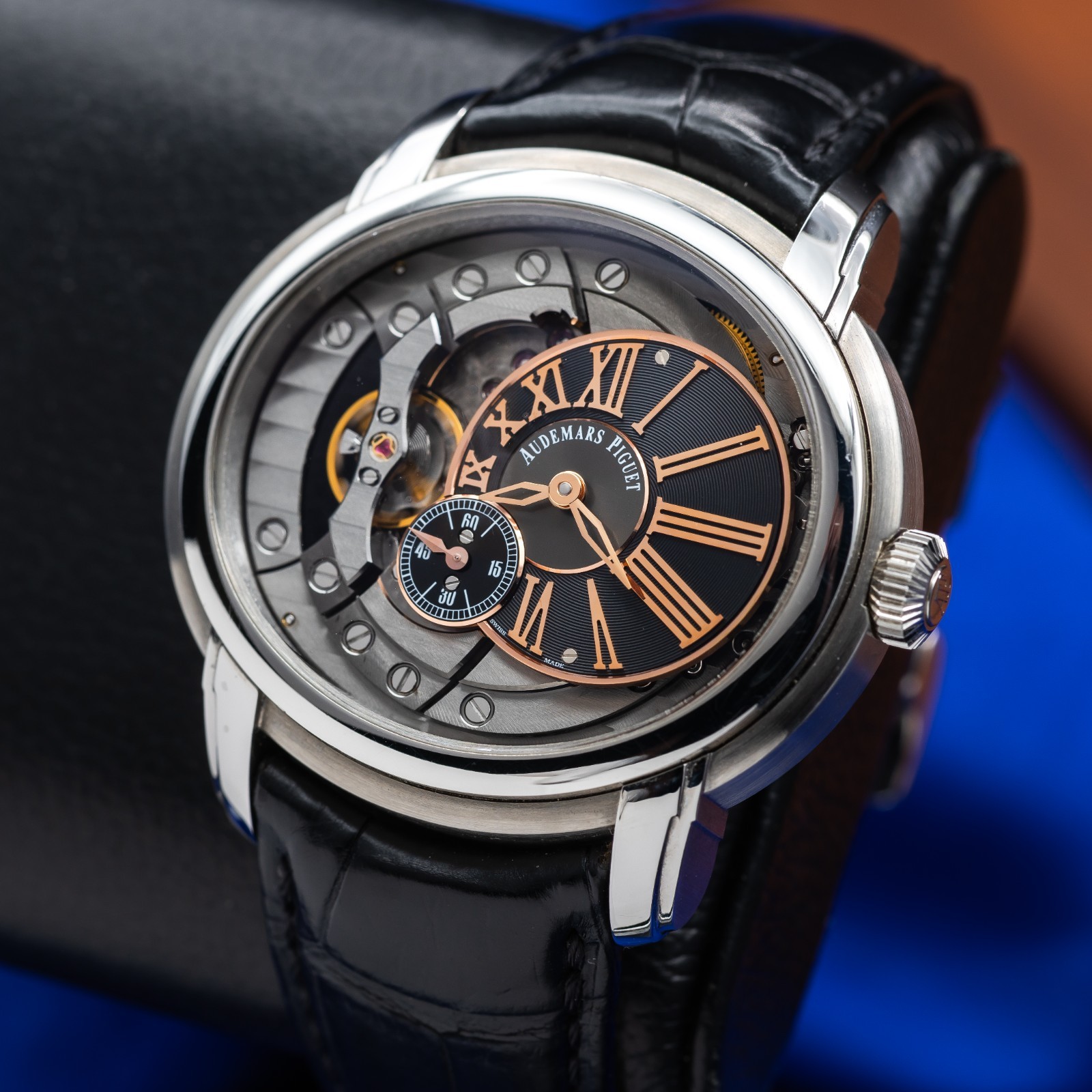 AUDEMARS PIGUET Millenary Skeleton Dial 15350ST.OO.D002CR.01