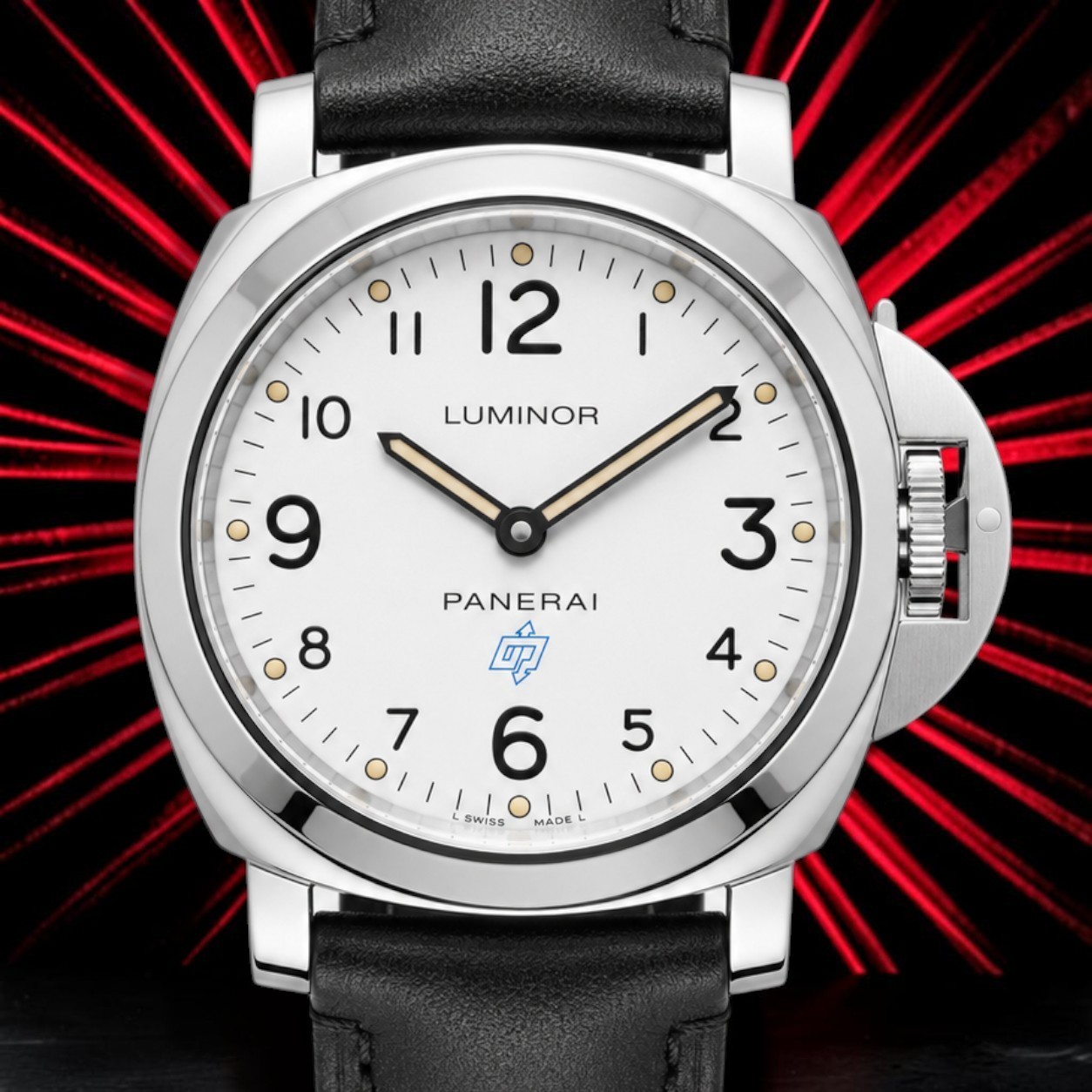 Panerai Luminor PAM00630 White Dial 44mm —Warranty Card, Box, 3 Straps -FULL SET