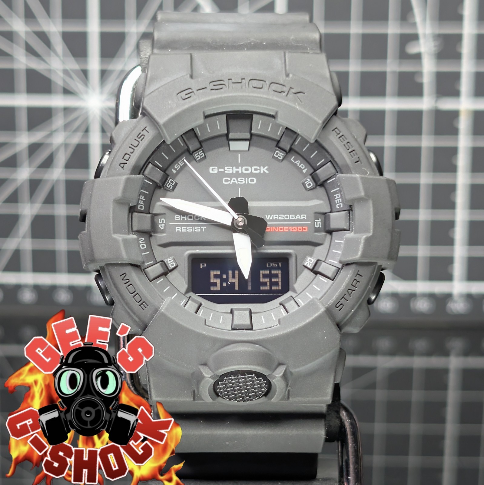 Casio G-Shock BIG BANG BLACK GA-800 35th Anniv. Limited Ed. Analog GA-835A-1A