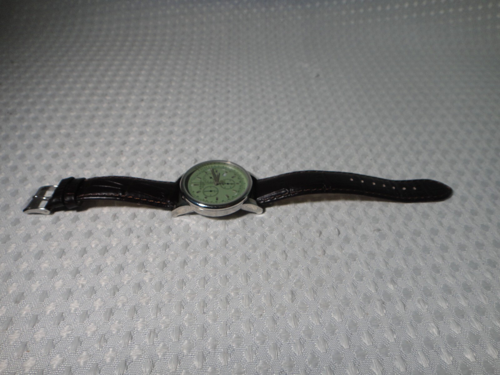 Dr. House KronSegler KS 785 Medical Pulsometer Chronograph Steel Green Watch