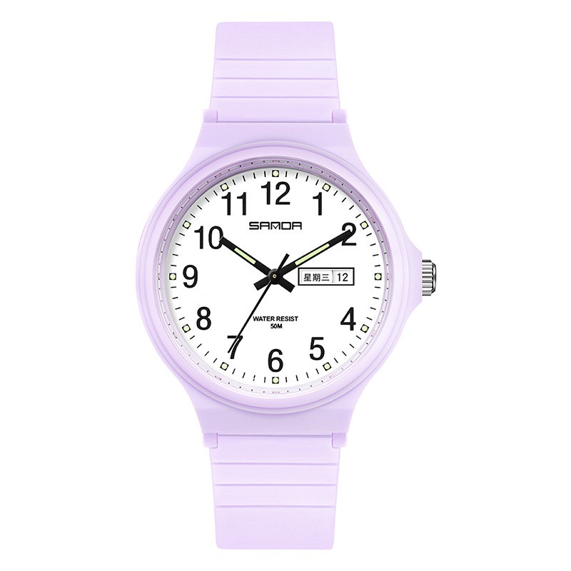 UTHAI L02 Digital Watch Men Women Sports 30M Waterproof Quartz Calendar