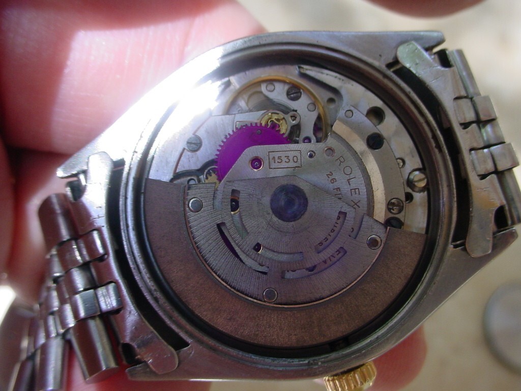 Vintage Rolex Movement Cal. 1530, 26J Same as Explorer! All The Rest Included!