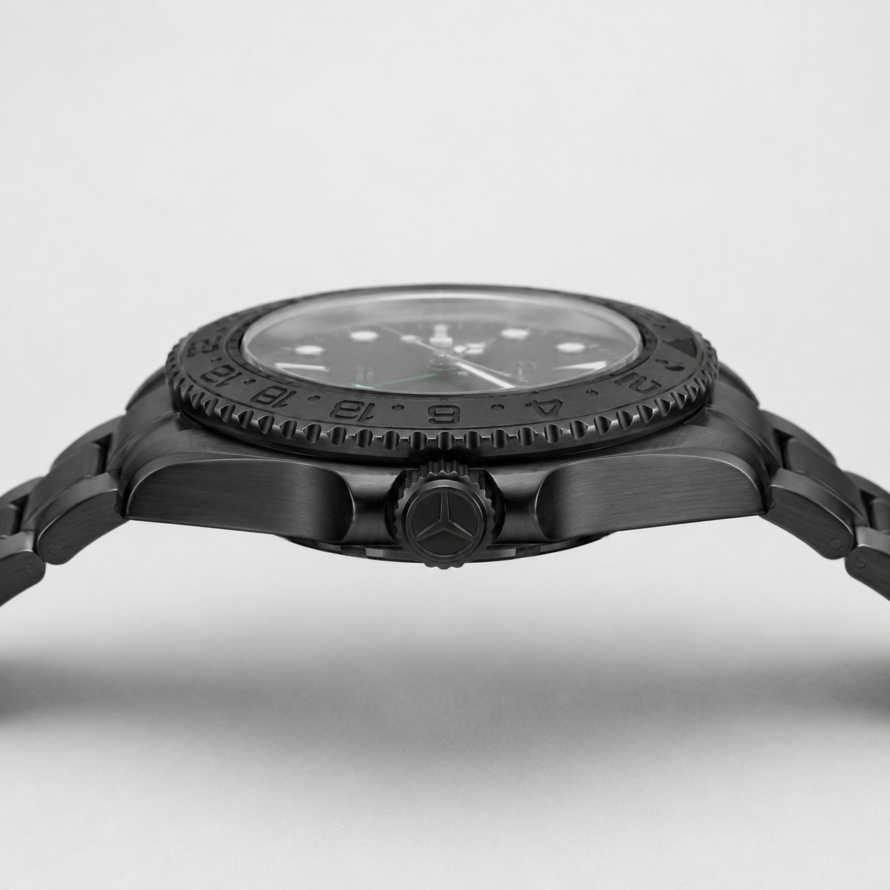 Élan Noir Automatic Day Mark BLACK OUT/PURPLE – 1 OF 1 CUSTOM WATCH EXTRELY RARE