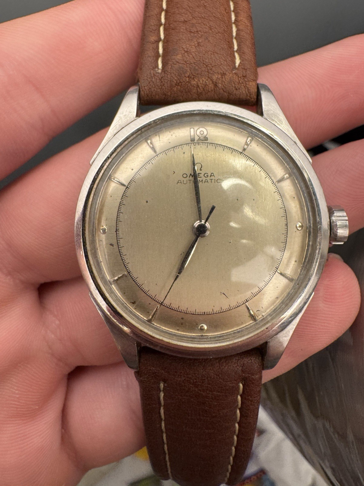 OMEGA 2421/1 Running Perfect🔥Rare Piepan style dial🔥