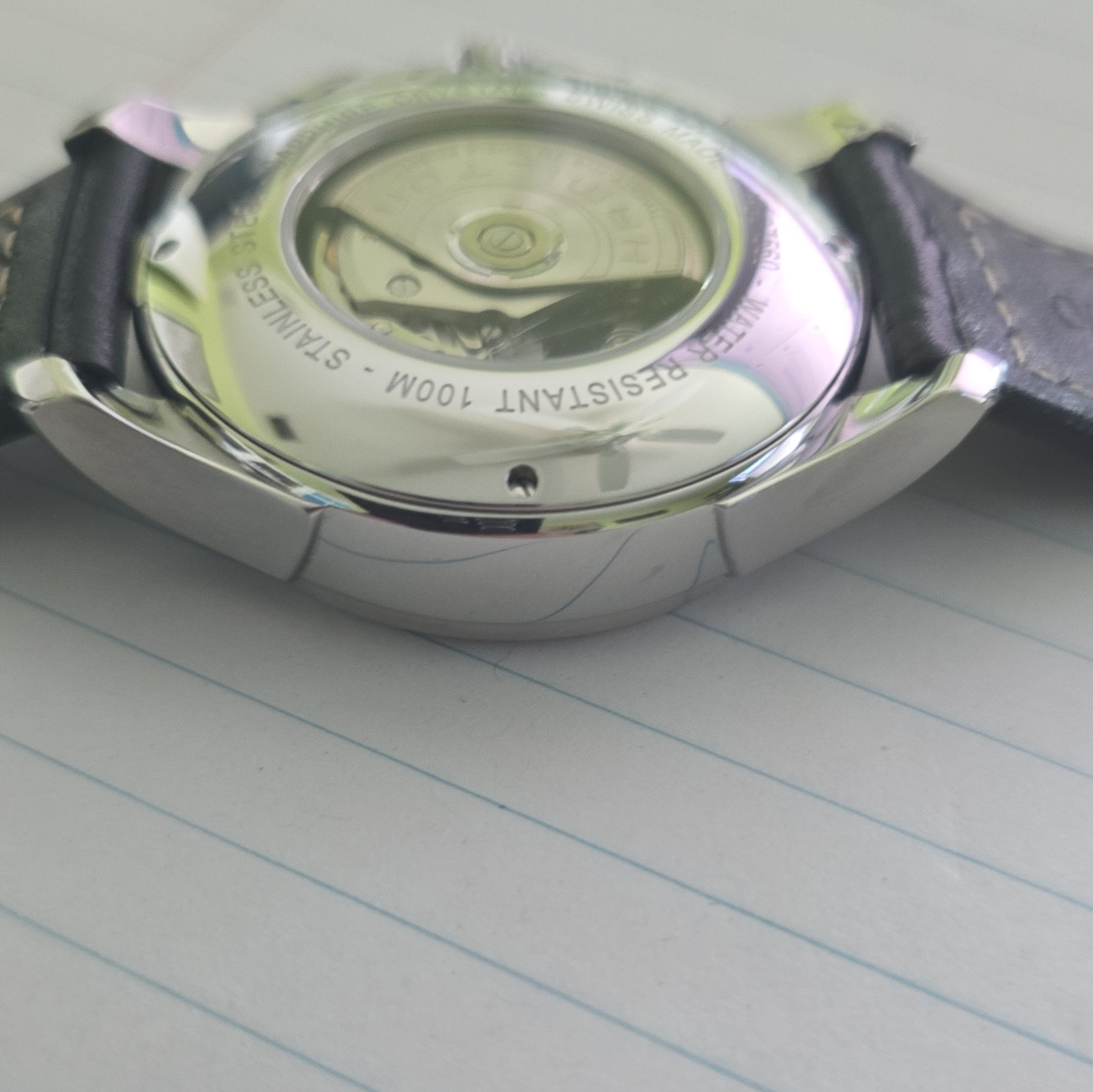 HAMILTON Jazzmaster Open Secret Auto Chrono Working