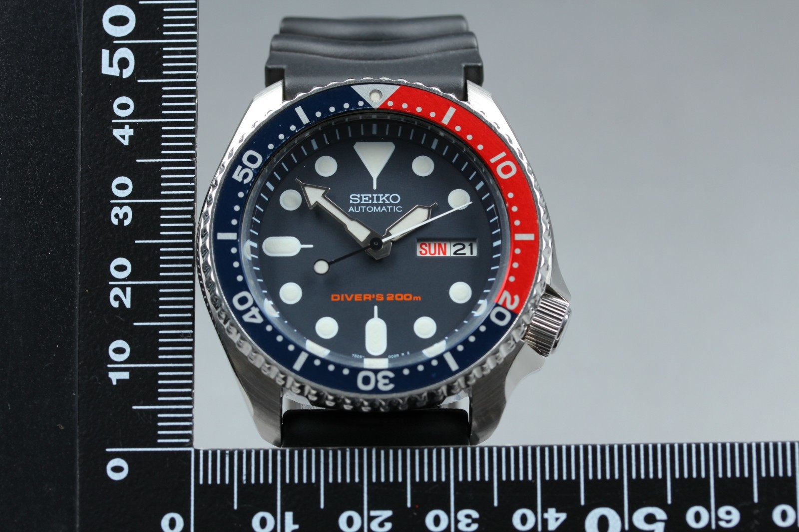 [NEAR MINT] Vintag SEIKO 7S26-0020 SKX009 Pepsi Automatic Mens Watch From JAPAN