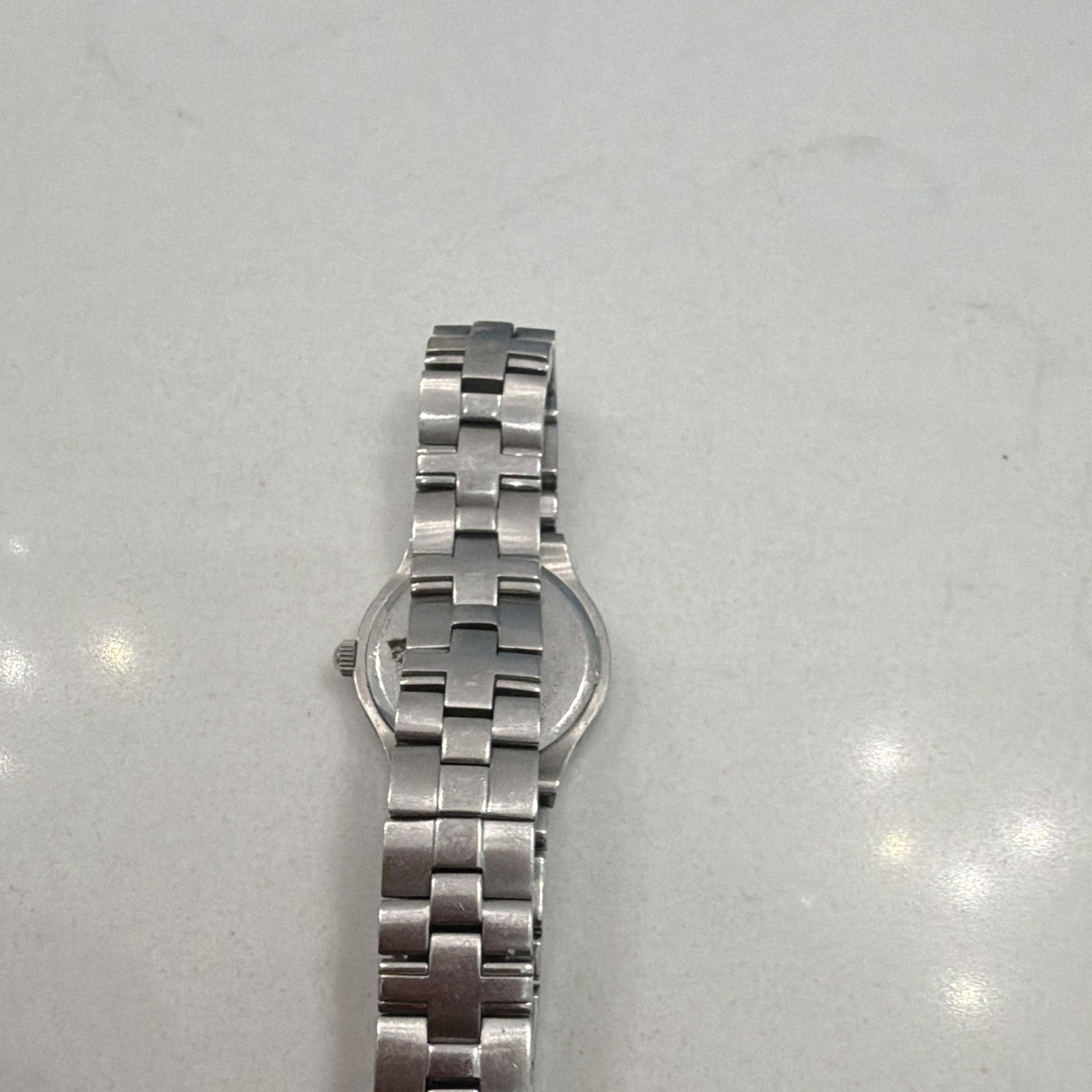Movado Museum Women’s Swiss Made Quartz Round Watch Black Dial SS Bracelet