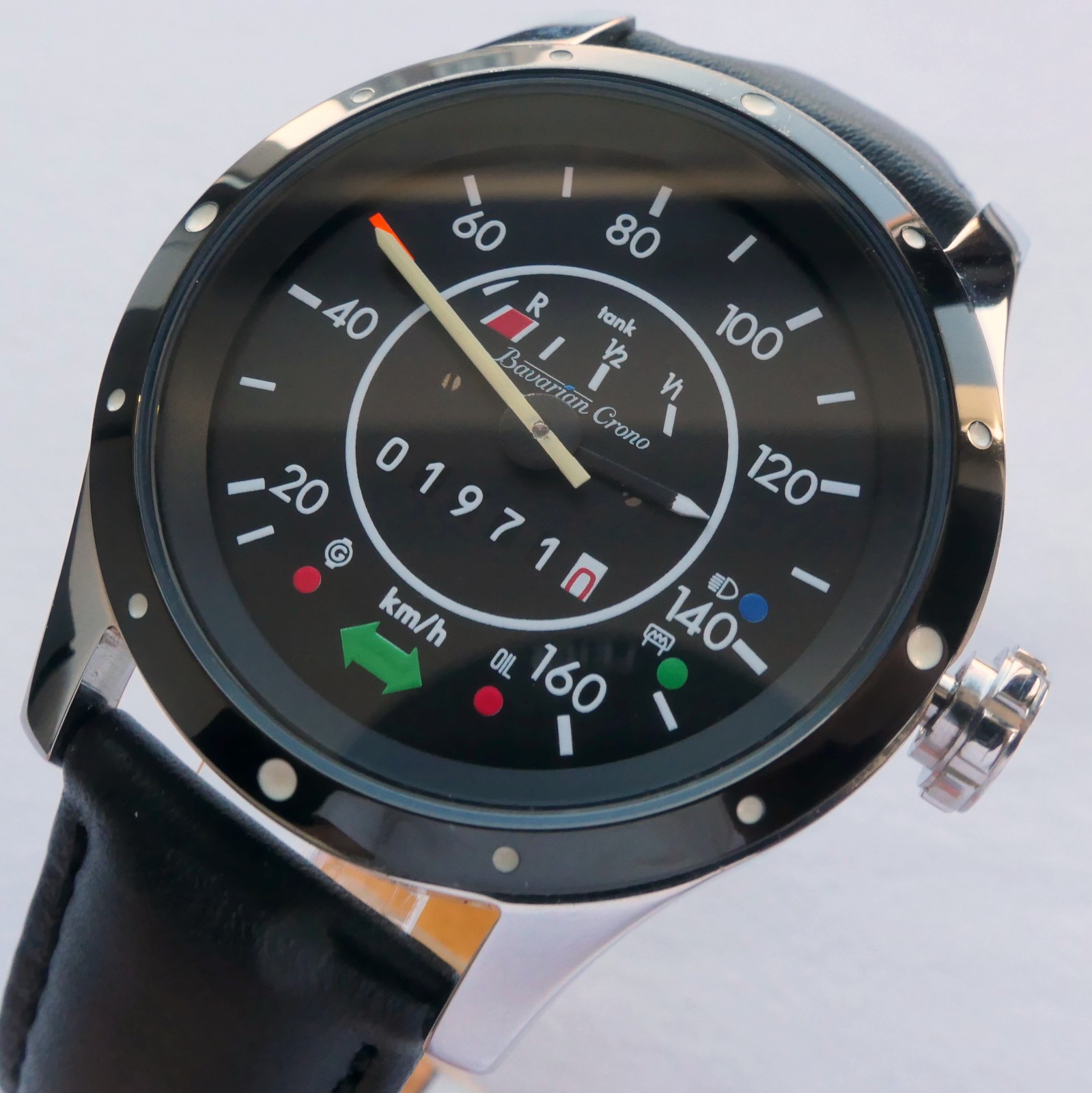 Volkswagen VW 1968 Beetle Bug Kafer Classic Speedometer Car Accessory Watch