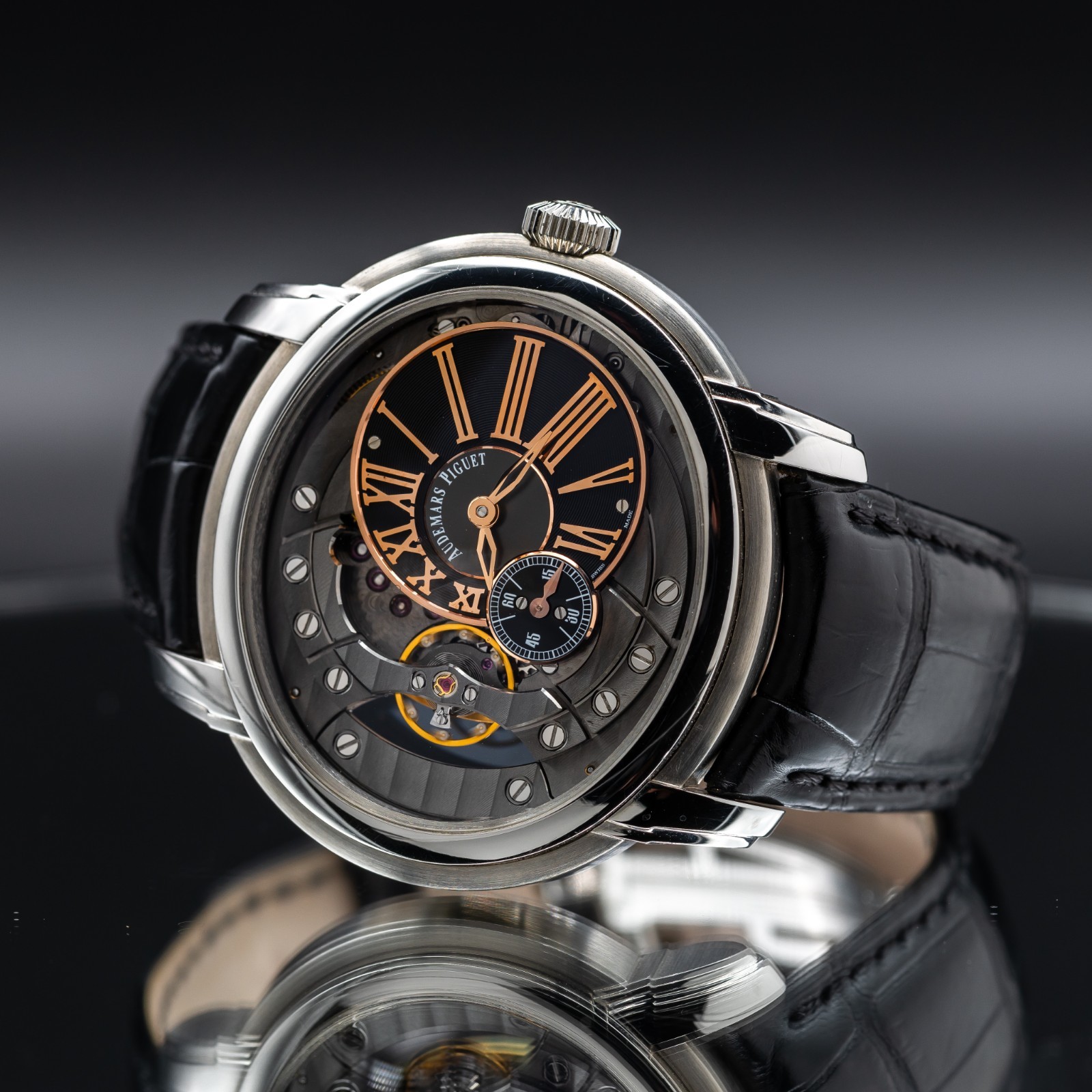 AUDEMARS PIGUET Millenary Skeleton Dial 15350ST.OO.D002CR.01