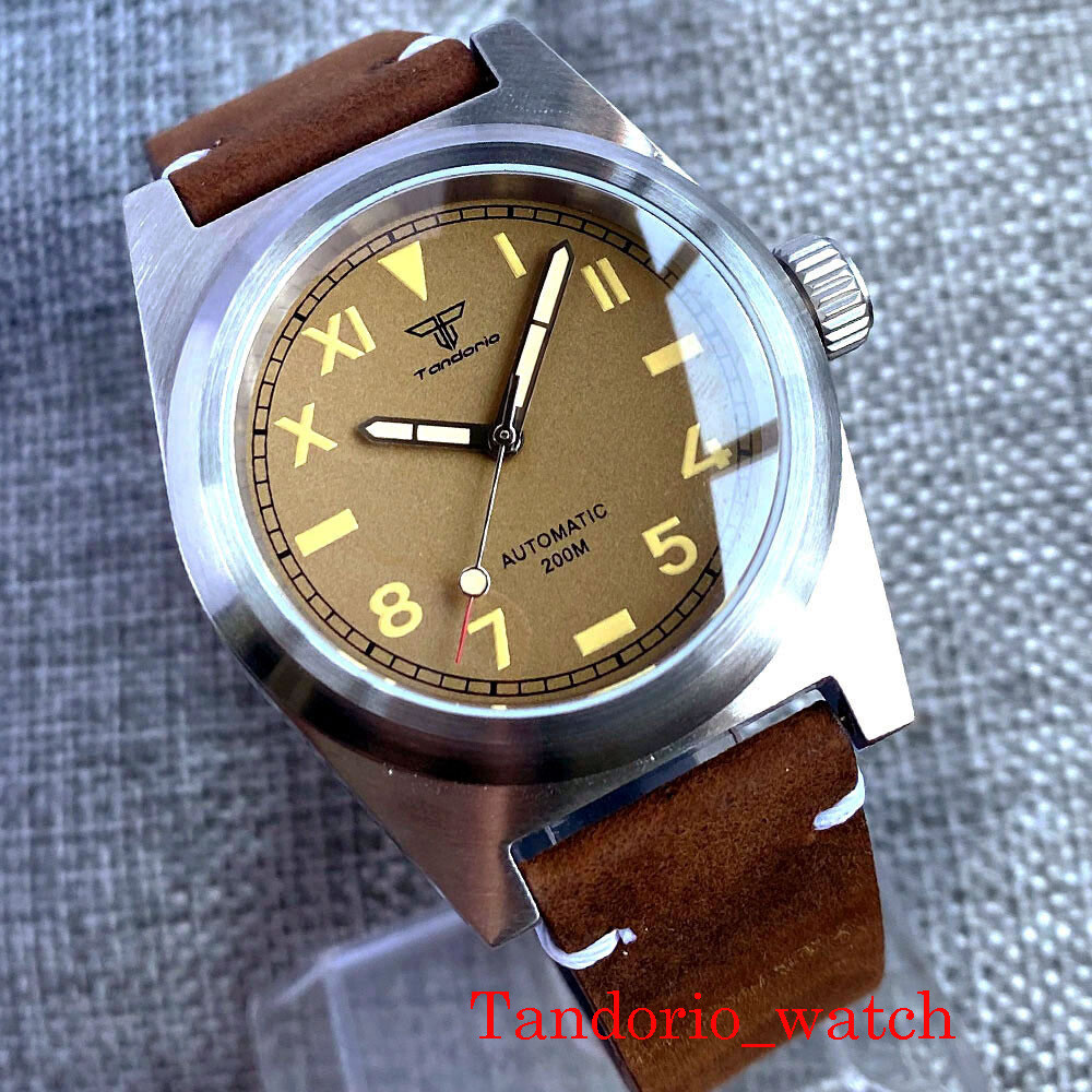 38mm Miyota 8215 Auto Men’s Watch California Dial Sapphire Glass 20ATM Luminous