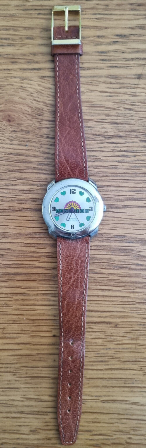 Vintage united colors of benetton watch by Bulova