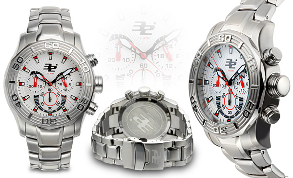 32 Degrees Polar Chronograph Mens Diver Watch / MSRP $1,400.00 ( 2 COLORS )