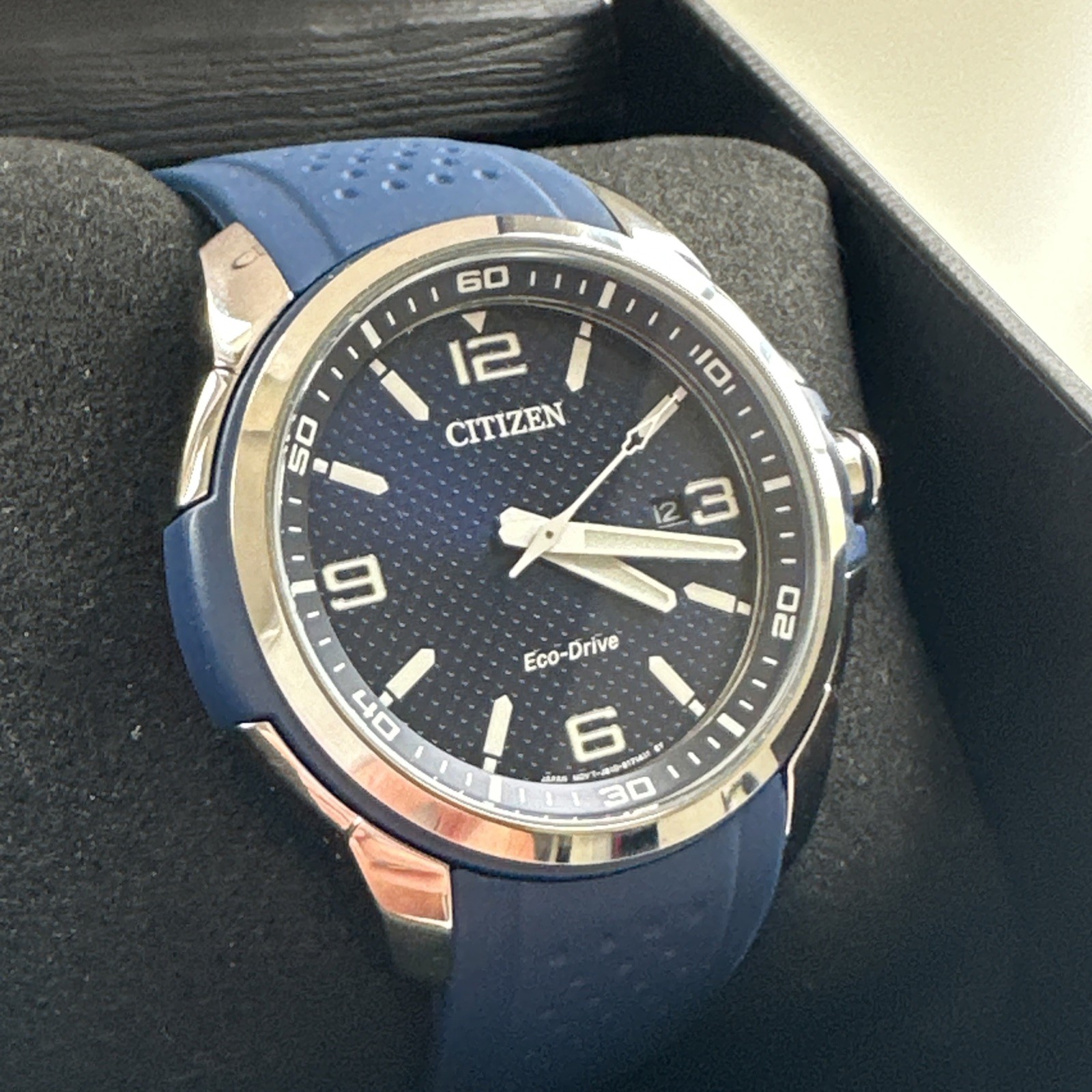 Citizen Mens Sport Casual Date Eco-Drive Watch 44MM AW1158-05L