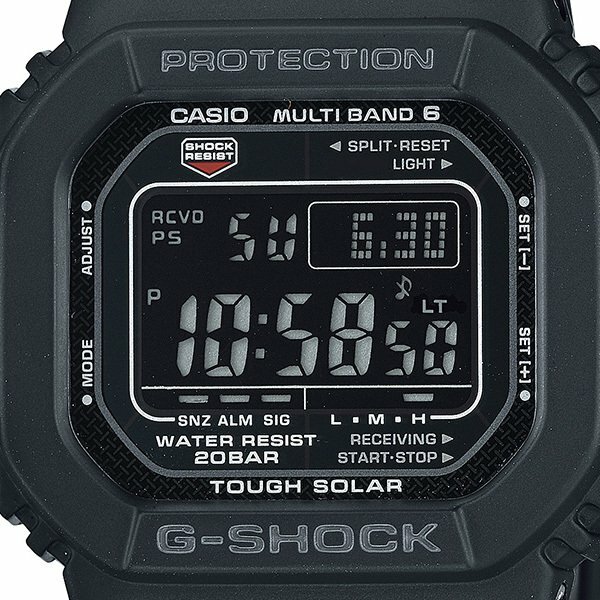 CASIO G-SHOCK GW-M5610UBC-1JF Black Origin Solar Radio Digital Men Watch