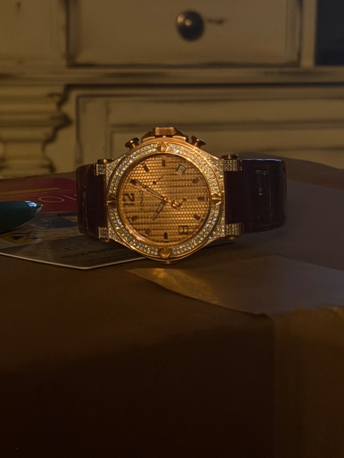 Renato Wilde Beast Ltd. Prod. 56/180 Worldwide DIAMONDS 49mm Case Men’s, but….