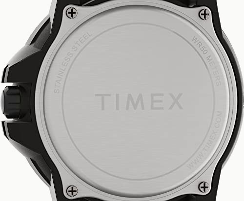 Timex Men S Expedition Gallatin 44mm Watch – Black Case Green Dial with Green