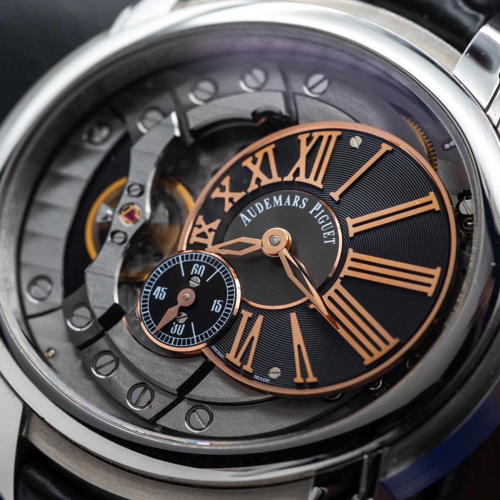 AUDEMARS PIGUET Millenary Skeleton Dial 15350ST.OO.D002CR.01