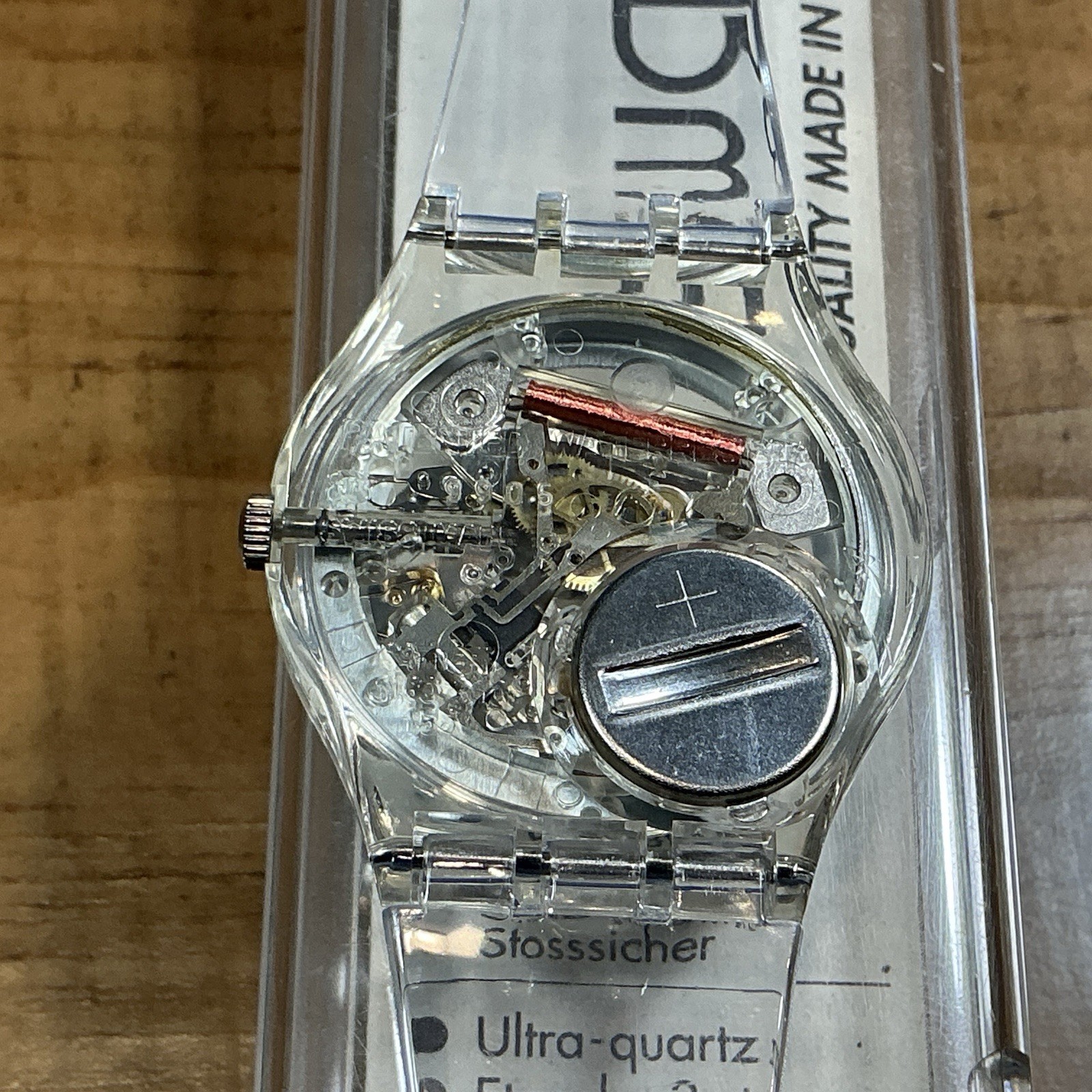 1998 JELLY FISH STYLE – SEE THRU – CLEAR [ NOS ] 34mm