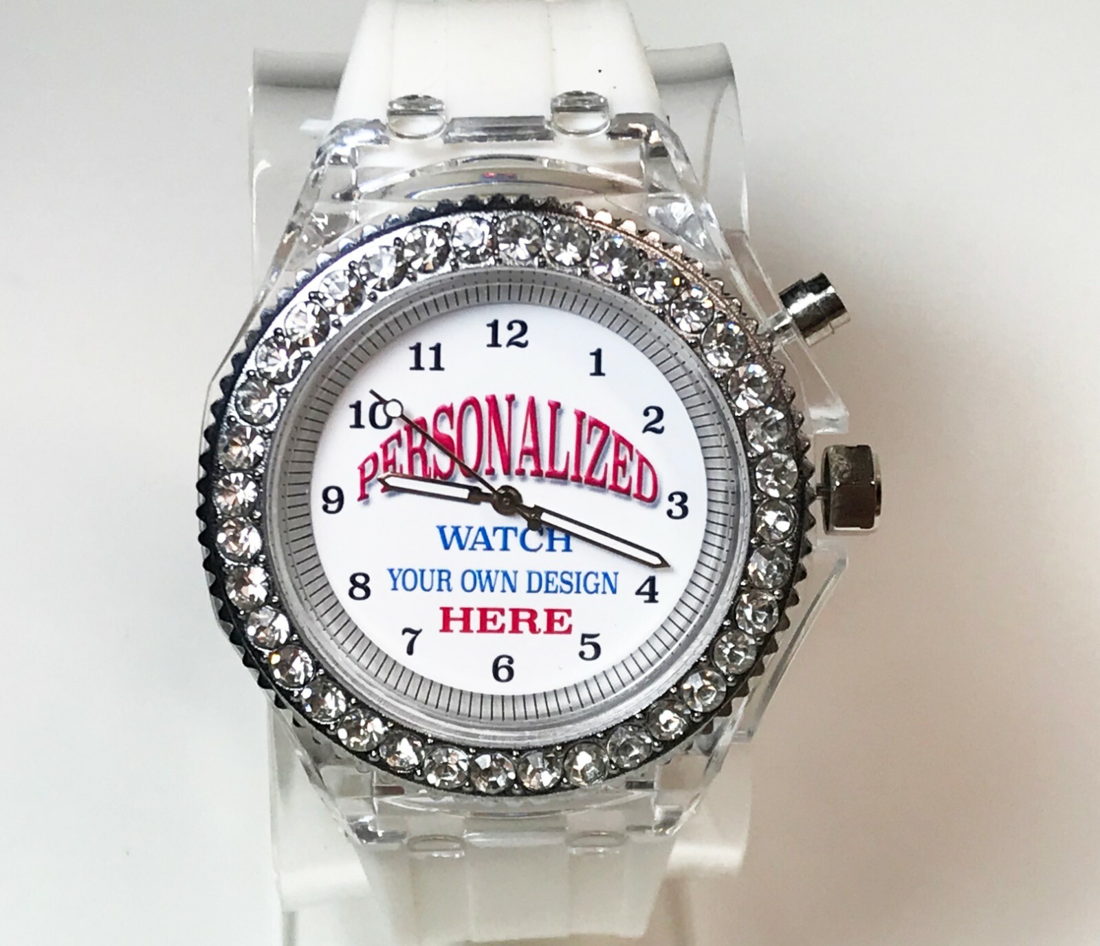 Personalized custom women’s watch quartz logo design image photo Picture design