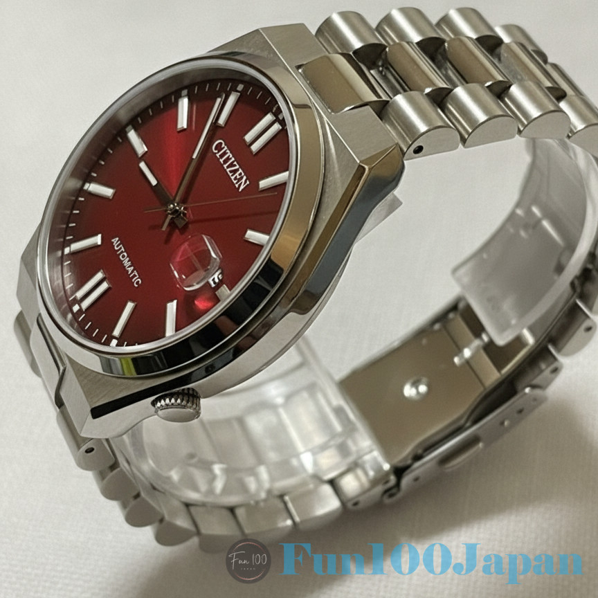 Citizen Tsuyosa Collection NJ0150-56W SS Automatic Red Men’s Wristwatch