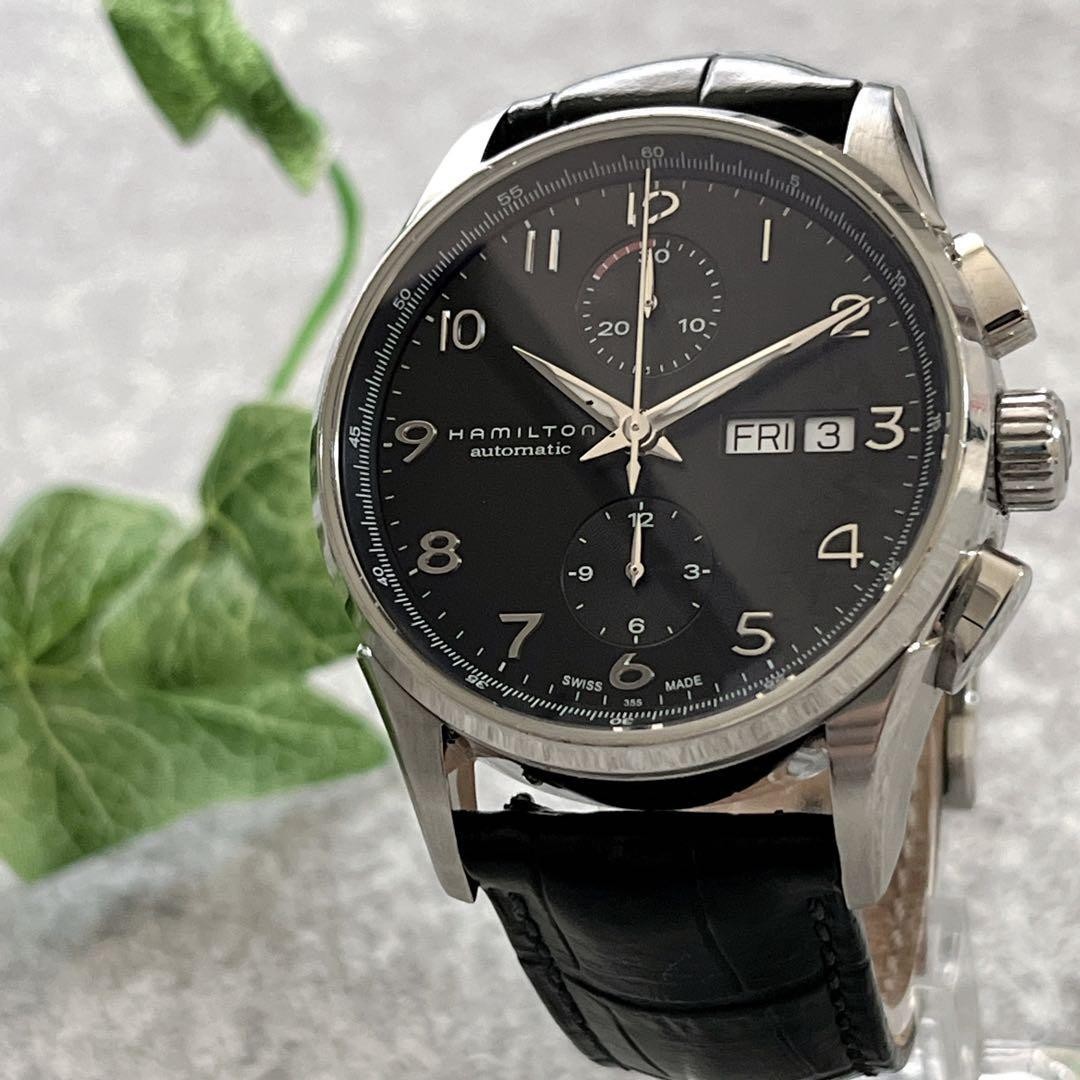 [B1Y] Hamilton Jazzmaster Maestro Chronograph Automatic Watch [x8z]