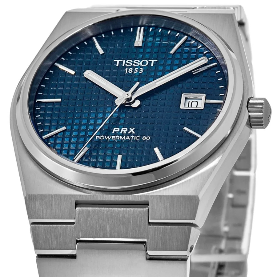 New Tissot PRX Powermatic 80 35mm Blue Dial Unisex Watch T137.207.11.041.00