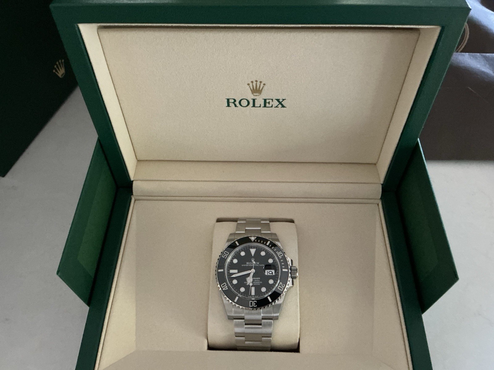 Rolex Submariner 41mm 2026 Ceramic Bezel model With Hangtag, Dial Tag
