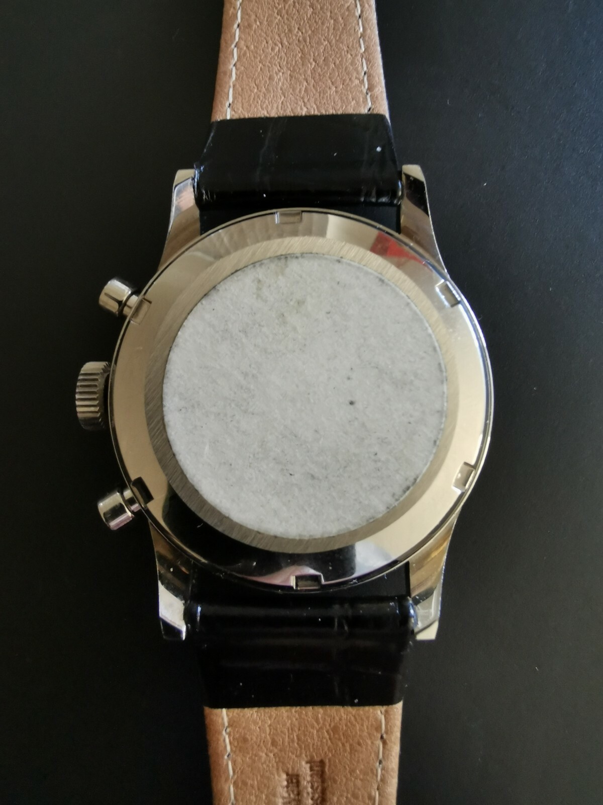 Vintage Gallet MultiChron Pilot Chronograph Stainless Steel Valjoux 72