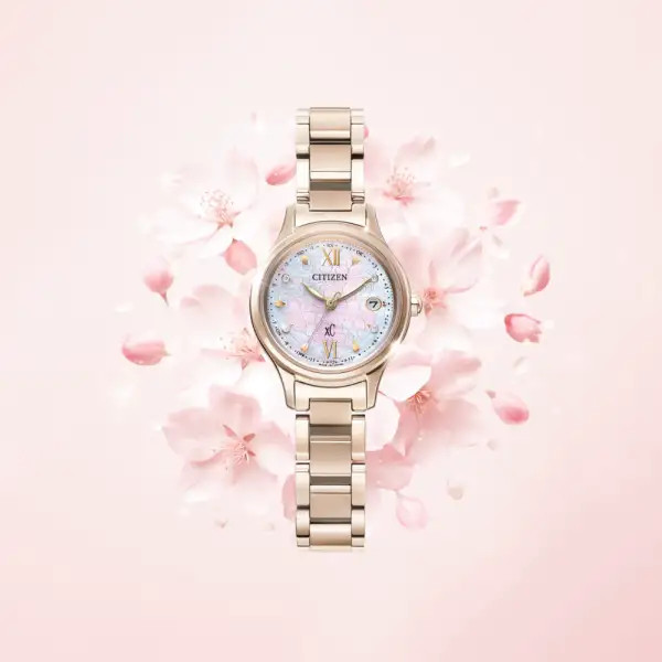 CITIZEN xC (Cross Sea) Eco-Drive Radio-Controlled Watch -30th Anniversary SAKURA