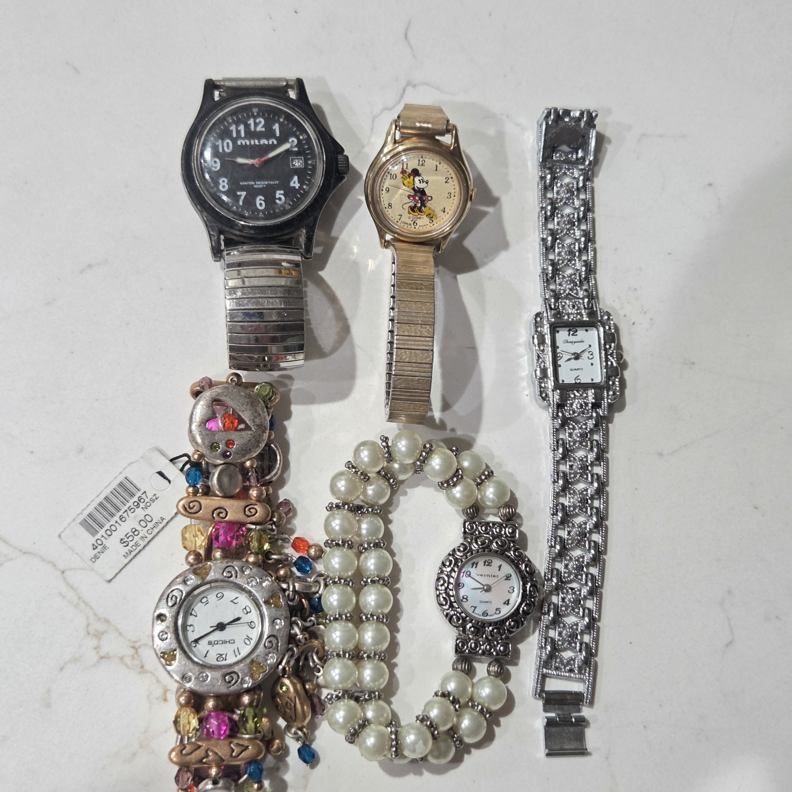 Men & Ladies Watches lot of #2. 40 Great Working Watches Various Brands PO