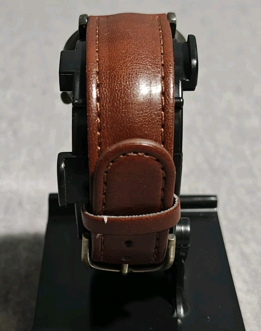 2013 Unemployed Philosophers Guild Quartz Brown Hindu God Watch. New Battery