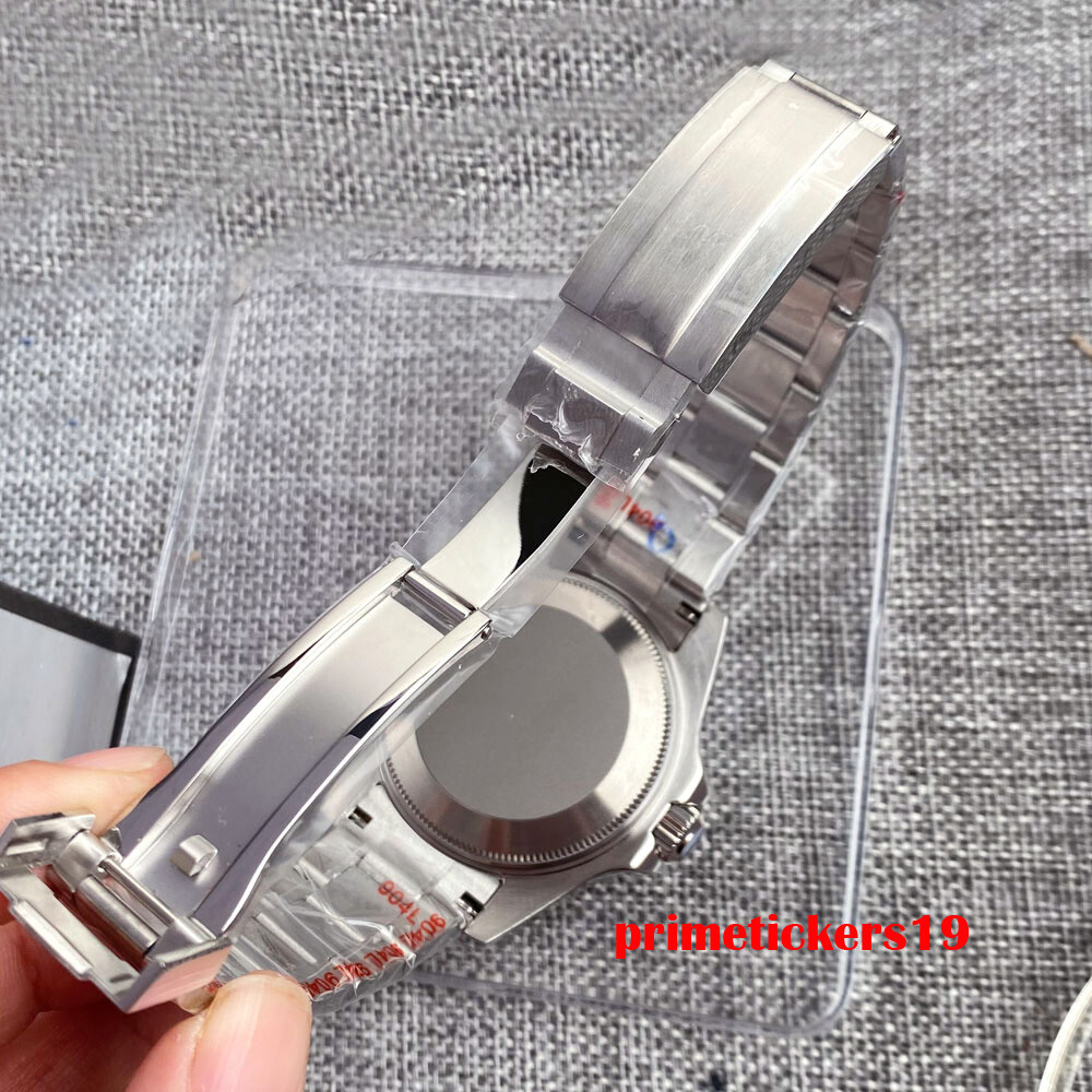 Tandorio 43mm Sapphire Automatic Steel Watch for Men Date NH35A PT5000 Luminous